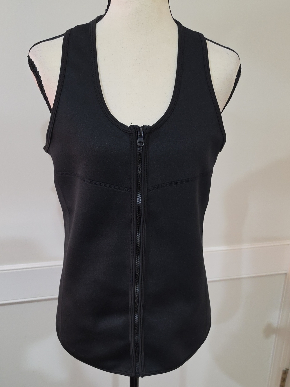 Slim & Trim Neoprene Slimming Workout Vest - Size XL - Black